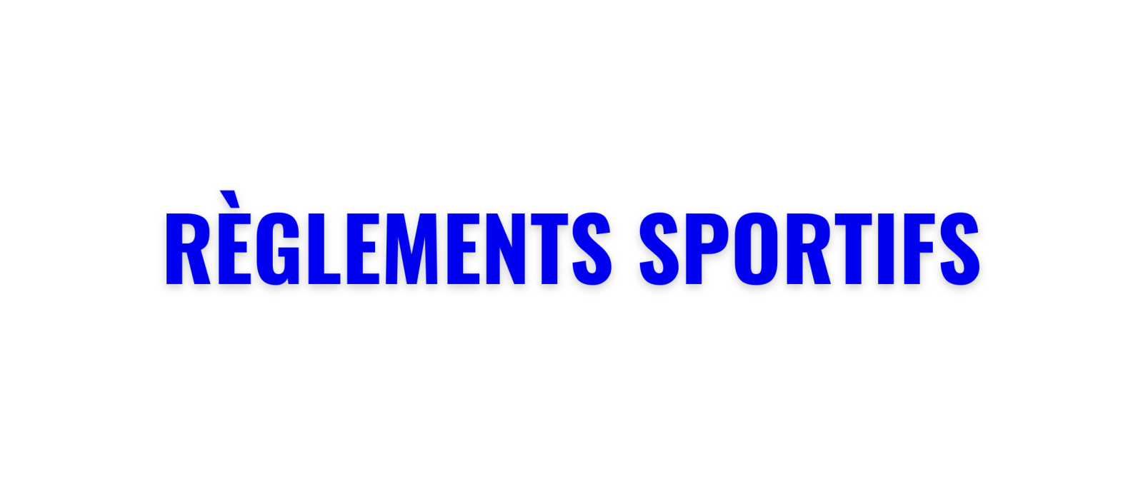 Règlements sportifs