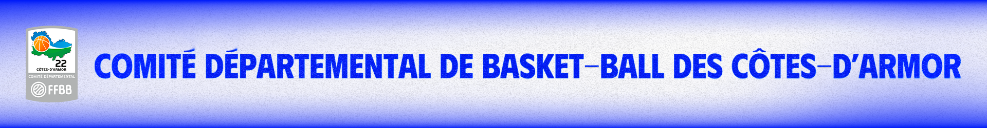 Bannière Comité Départemental de Basket-Ball des Côtes-d'Armor